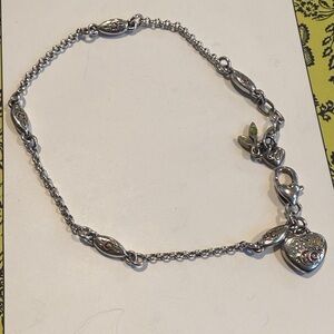 Brighton Anklet with Heart Charm